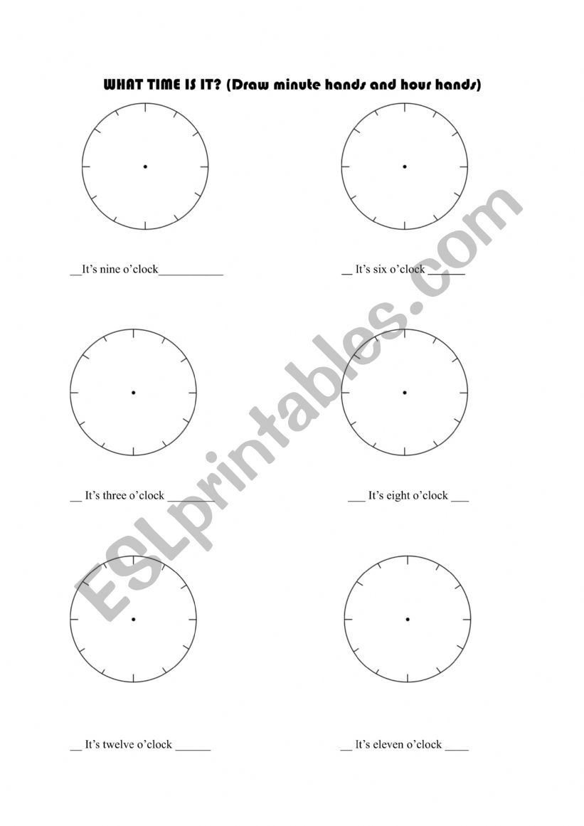 Hours worksheet