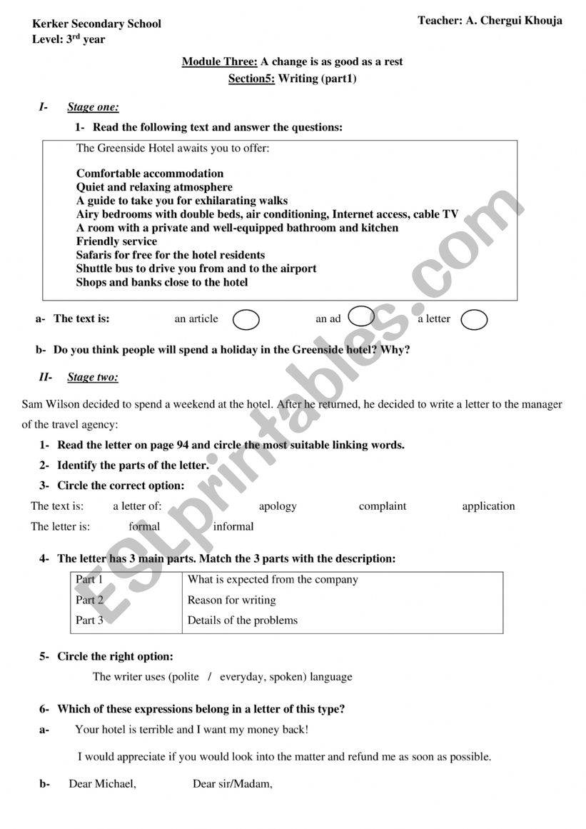 module 3 section 5 part 1 3rd year 