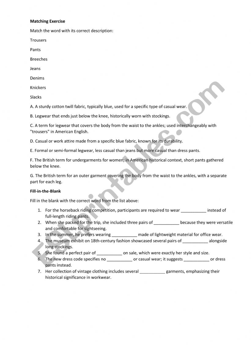 fvdfd worksheet