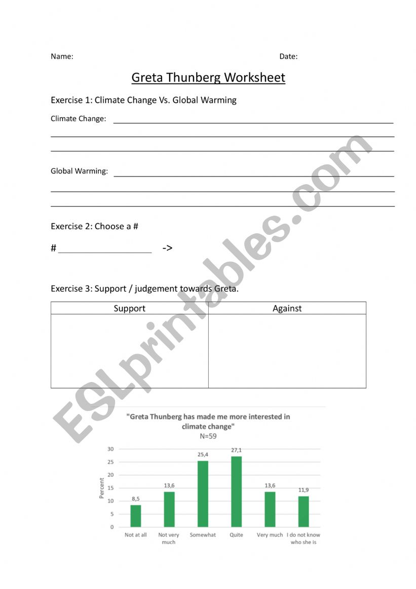 greta worksheet