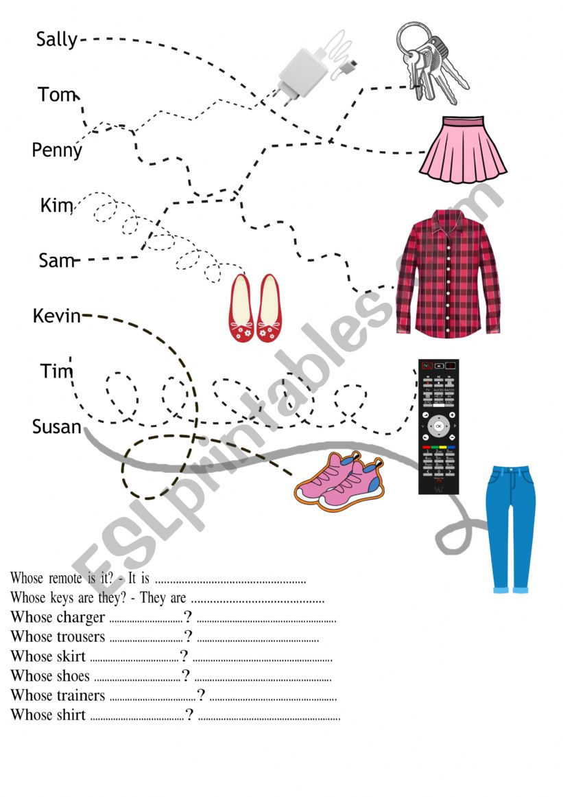 Possessive nouns worksheet