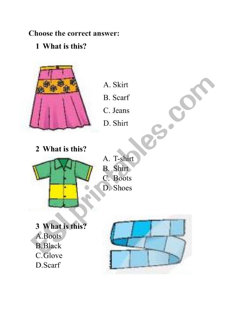 Grade 3 worksheet