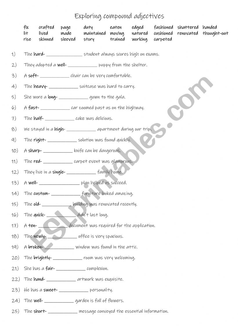 B1-B2 Exploring compound adjectives 1 (1)