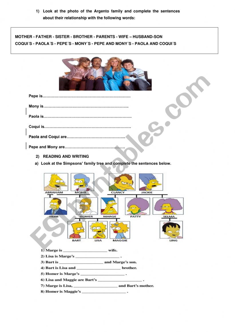 possessive  case worksheet