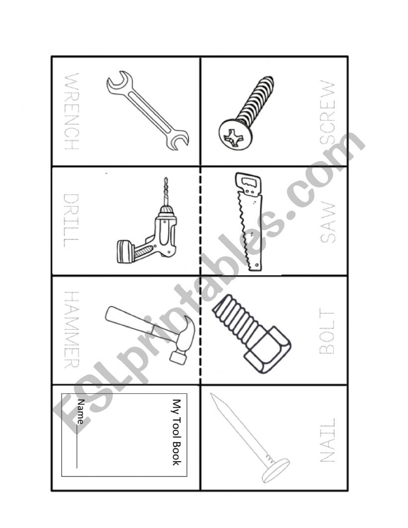 Toolbook worksheet