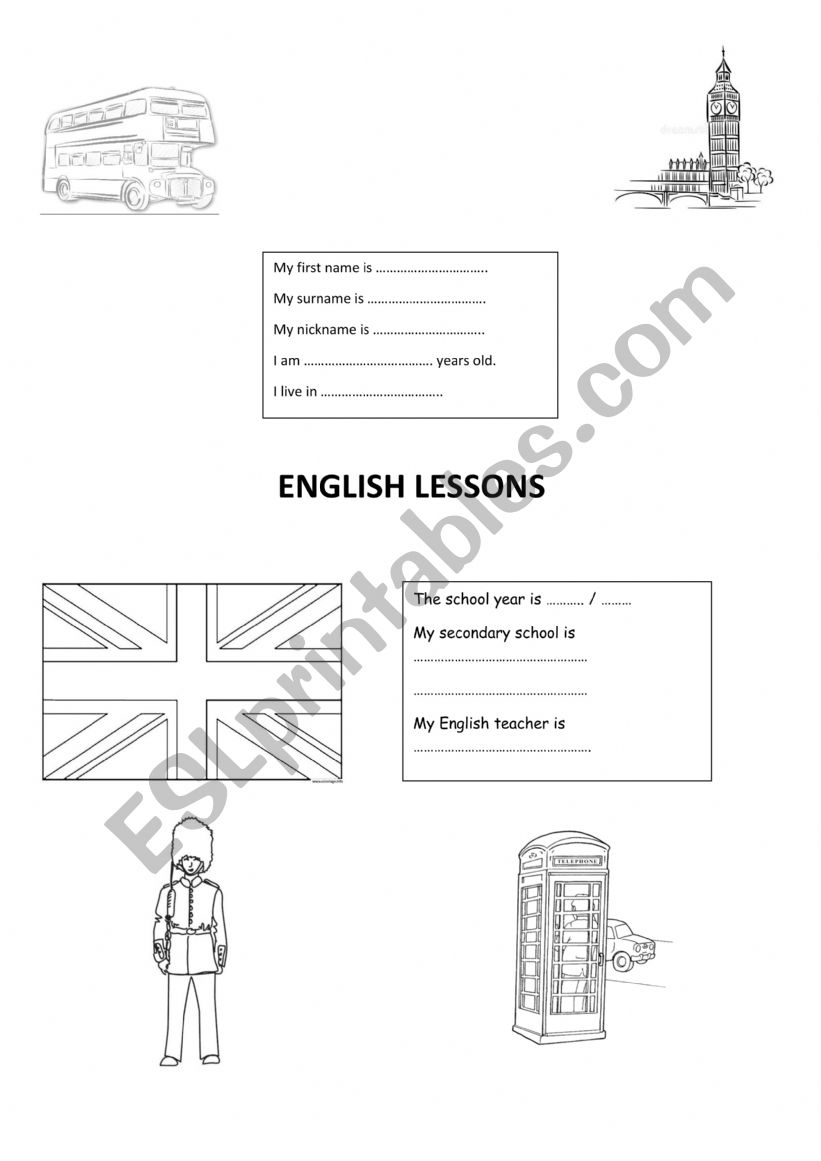 cover worksheet