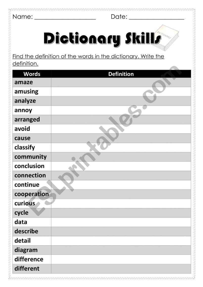 Synonym Grade 2 worksheet