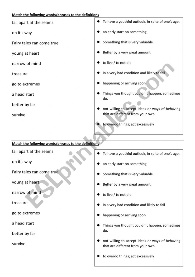 Song  worksheet