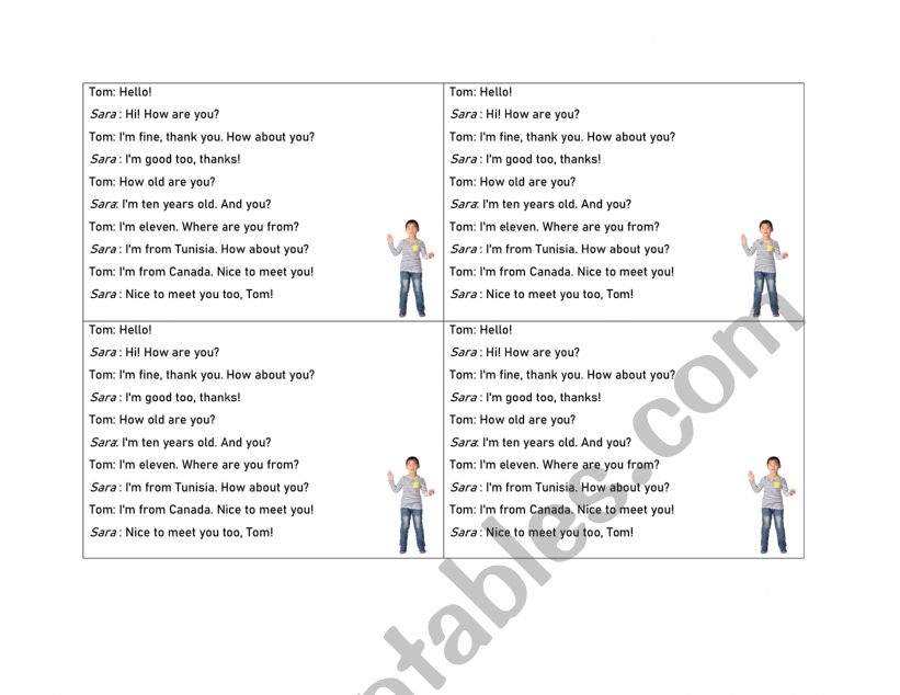 small talk training  worksheet