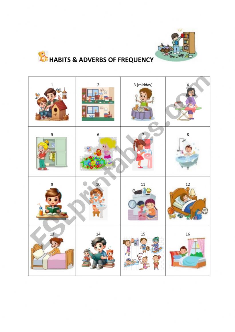 Habits and adverbs of frequency