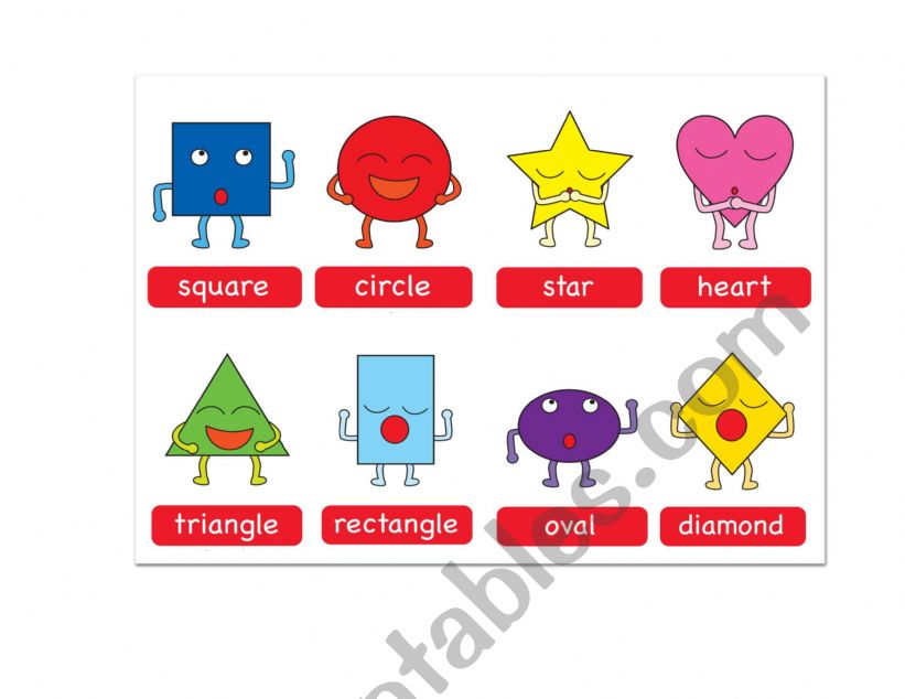 shapes worksheet