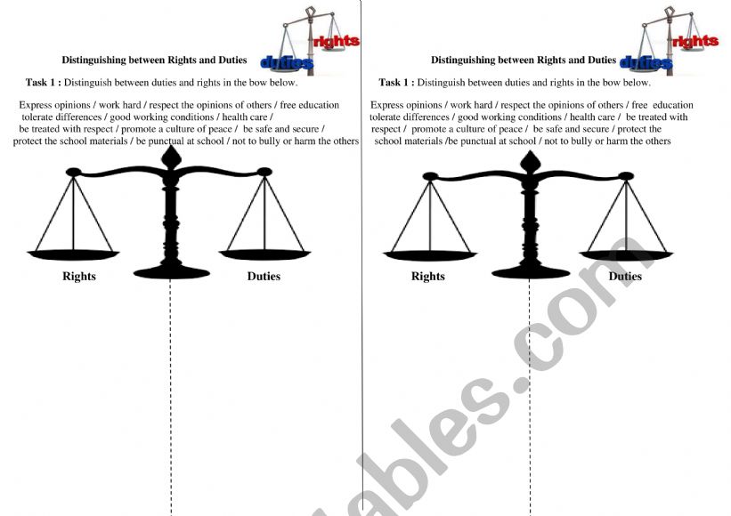 eng worksheet