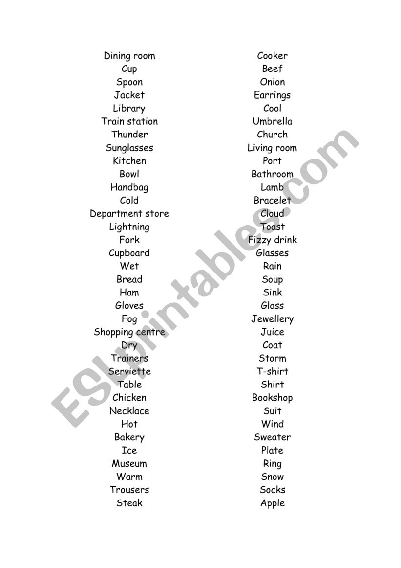 Highlighter battle worksheet