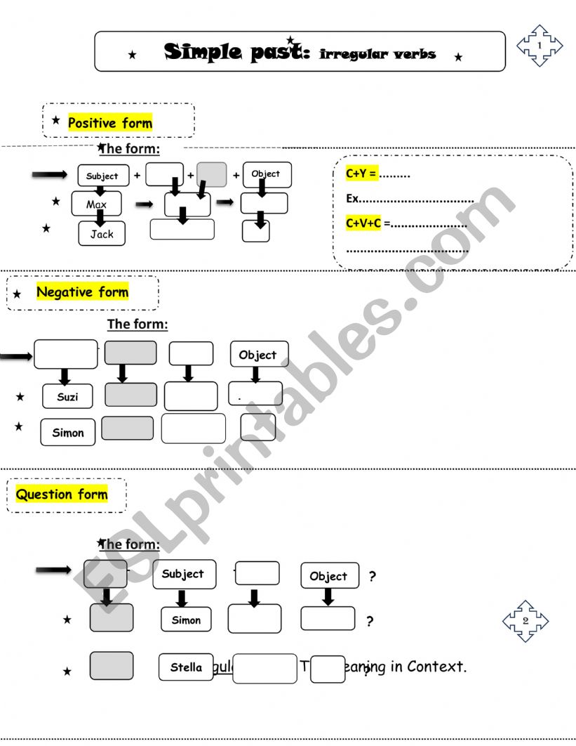 part 2 .simple past irregular verbs