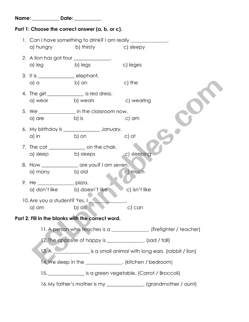 Baby hippo practice worksheet