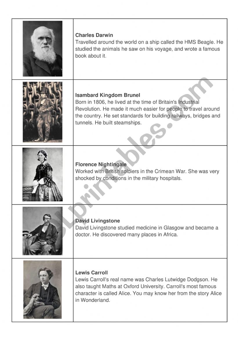 CLIL Victorian Age worksheet