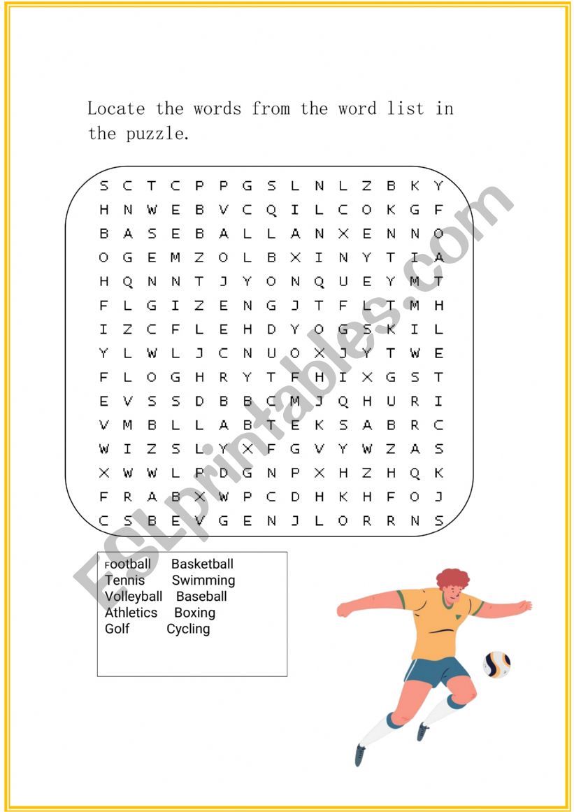 VOCABULARY OF JOBS, WORD SEARCH