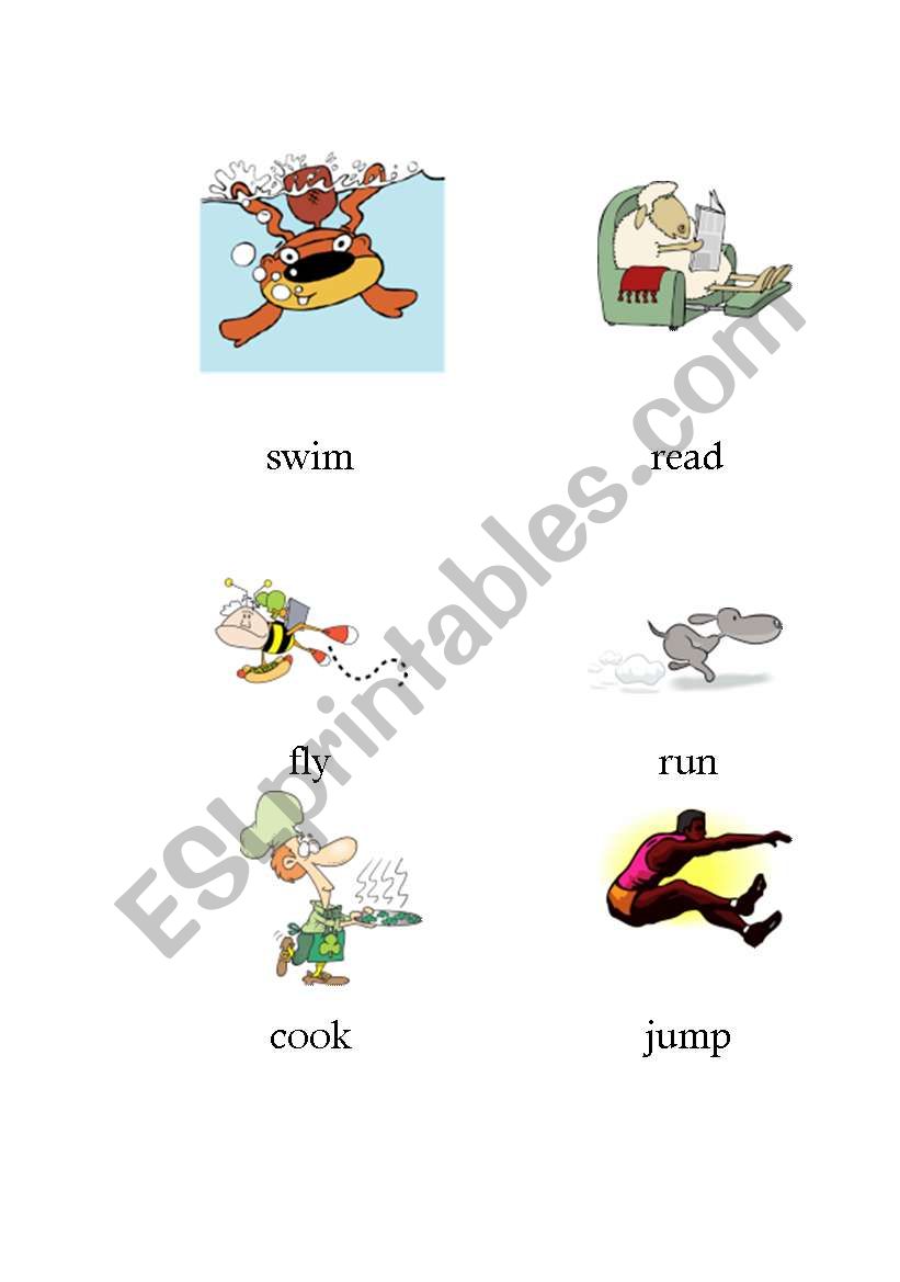 Verbs 1 worksheet