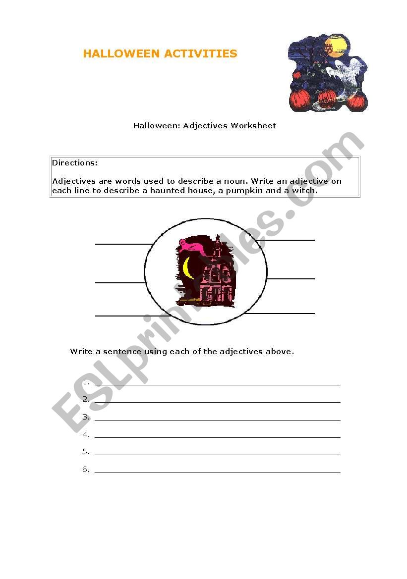 halloween activities - ESL worksheet by gabriela ingles