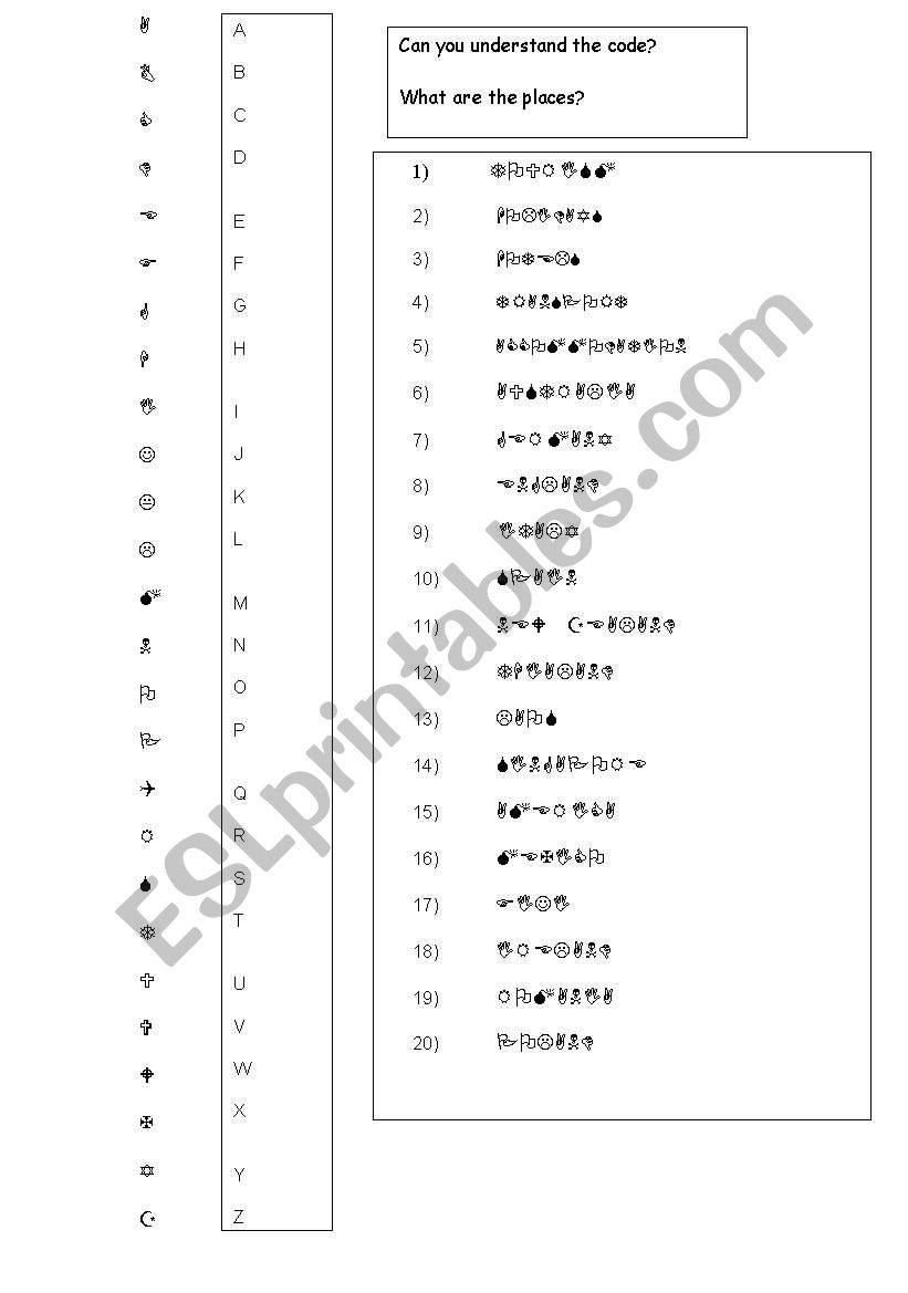 Tourism Quiz worksheet