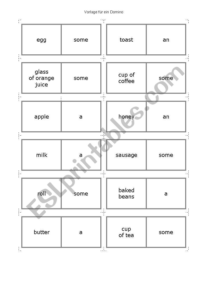 Articles worksheet