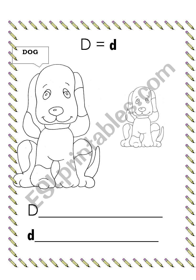 Dog worksheet