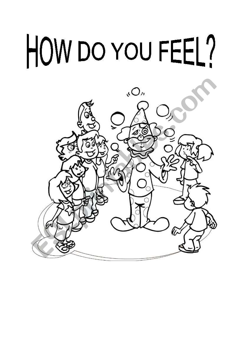 HOW DO YOU FEEL? worksheet