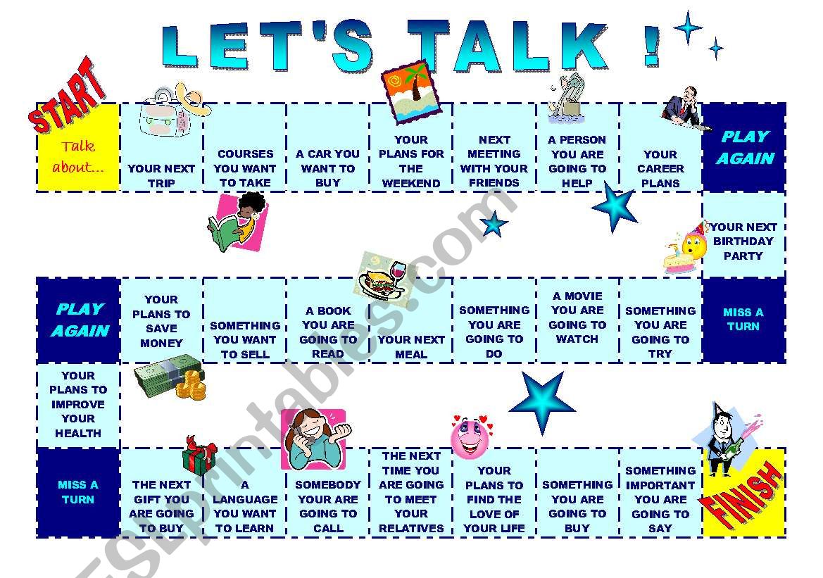 Talktastic: The ESL Game Board for Free-Talking - ALL ESL
