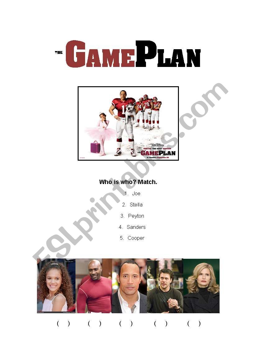 the game plan movie