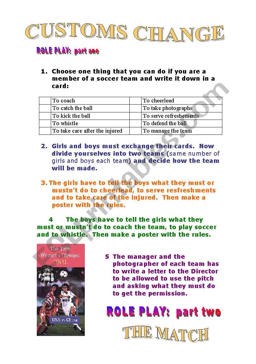 sexism is sports worksheet