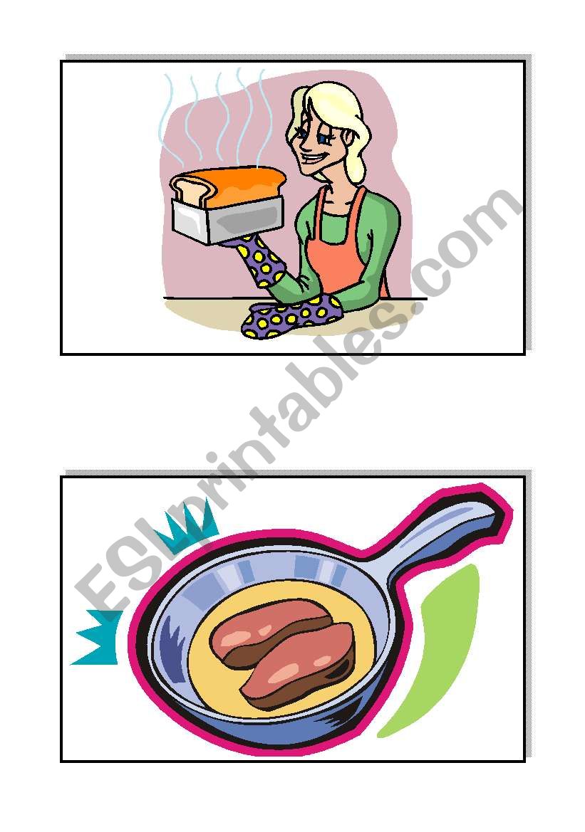 kitchen-verbs-flashcards-esl-worksheet-by-borna