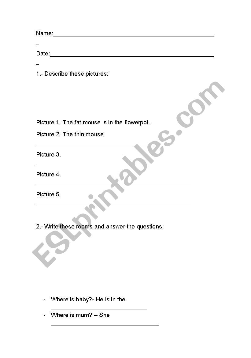 examen de 3 worksheet