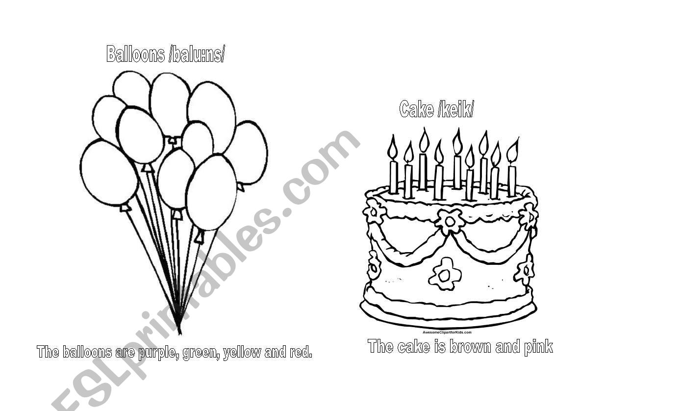 tHE BIRTHDAY PARTY worksheet