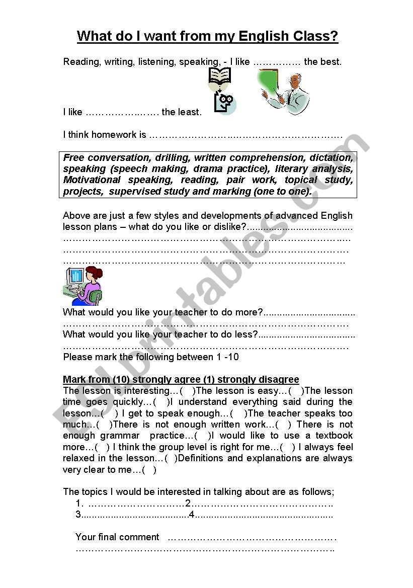 Feedback For English Class Giving Written Feedback To Students 