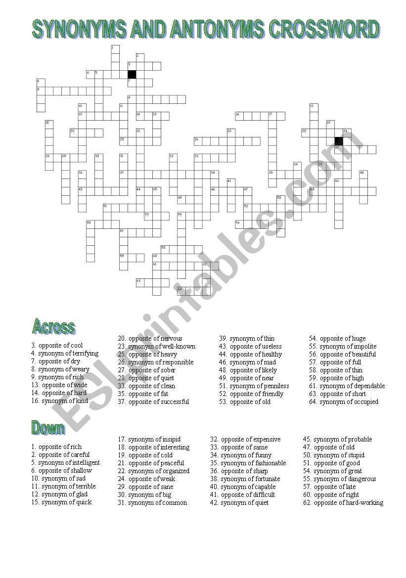 crossword-possessive-adjectives-esl-worksheet-by-terezkapittn