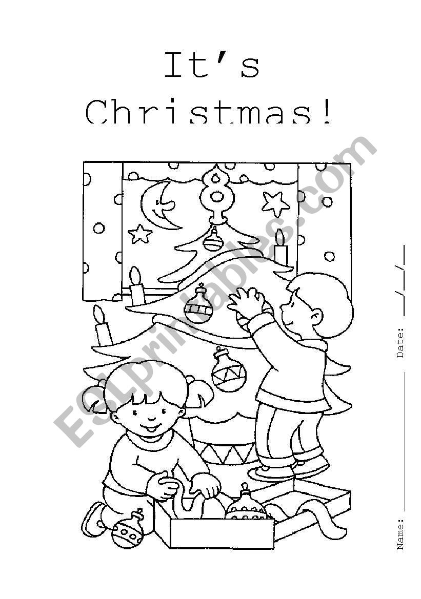 It´s Christmas - ESL worksheet by Vandoca