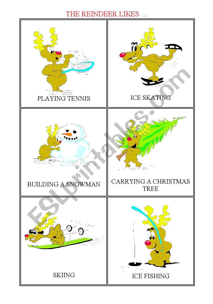 What the reindeer likes Part 1/2