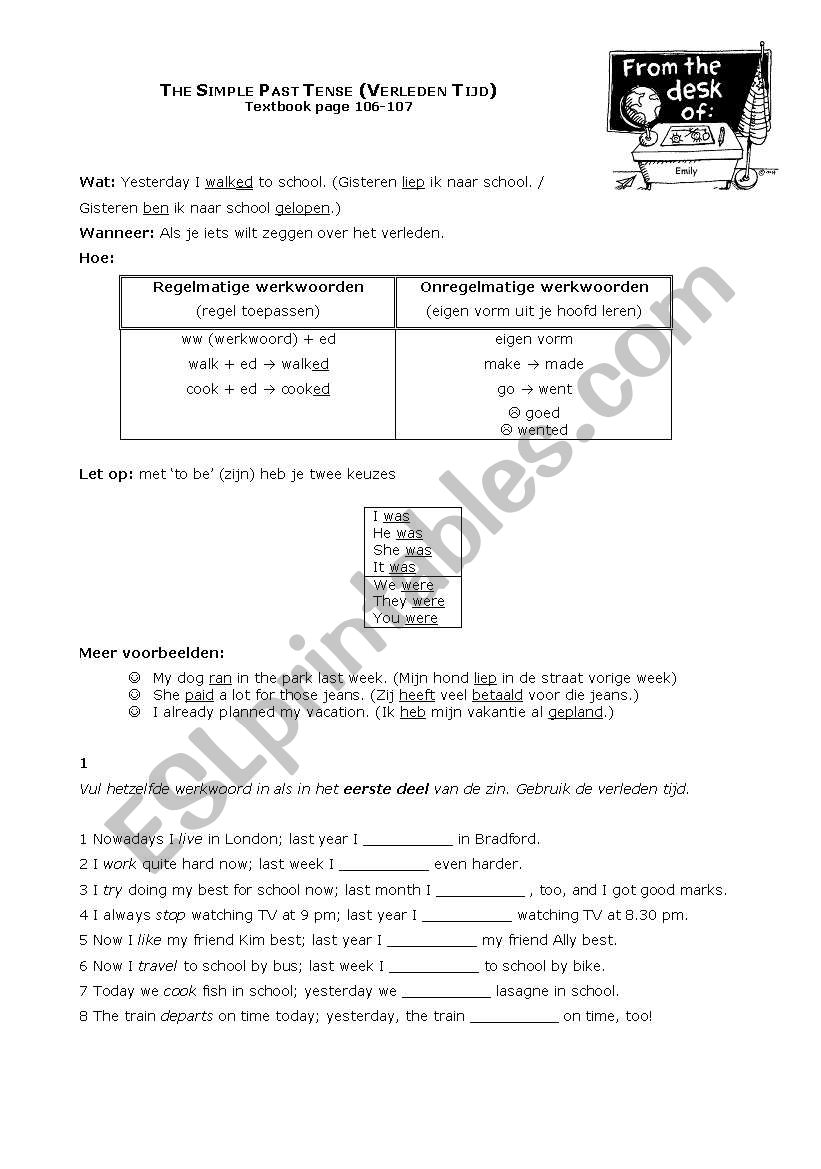 English Worksheets Simple Present Tense Review