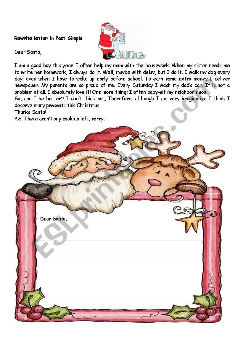 rewrite-the-letter-to-santa-in-past-simple-esl-worksheet-by-branchy