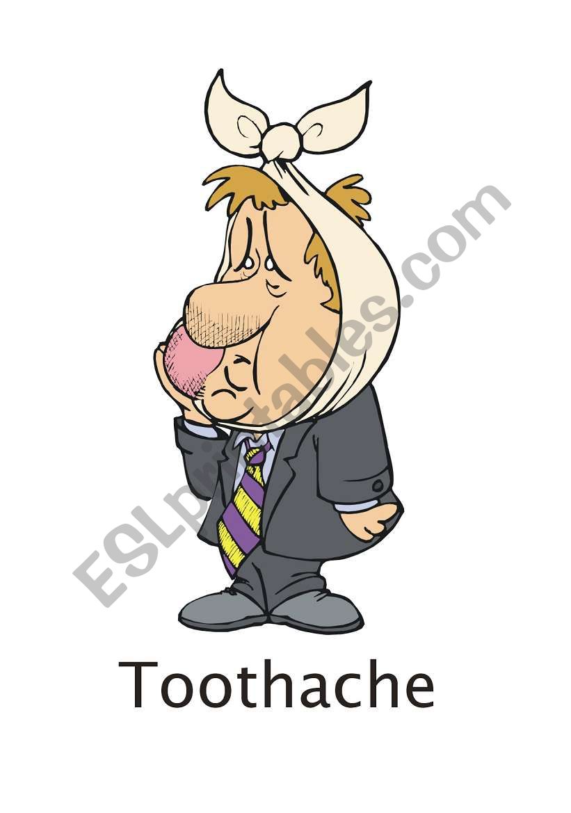 toothache worksheet