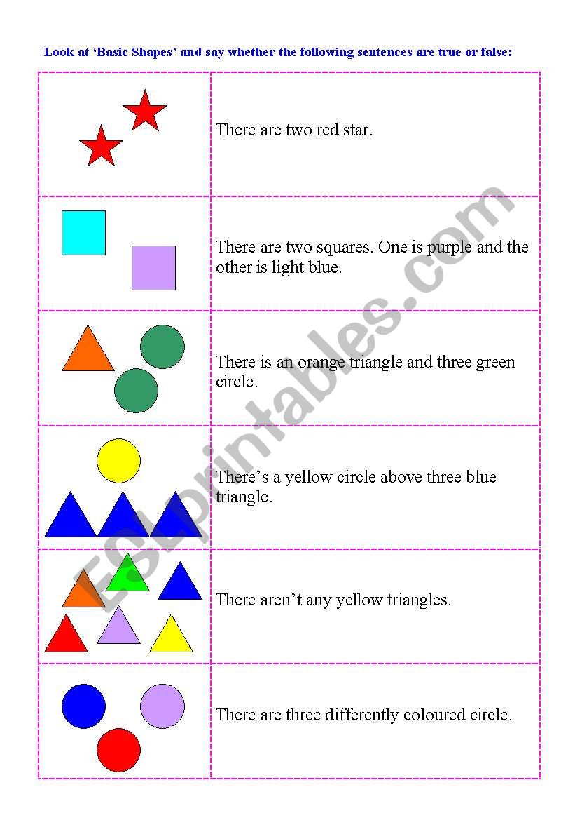 english-worksheets-shape