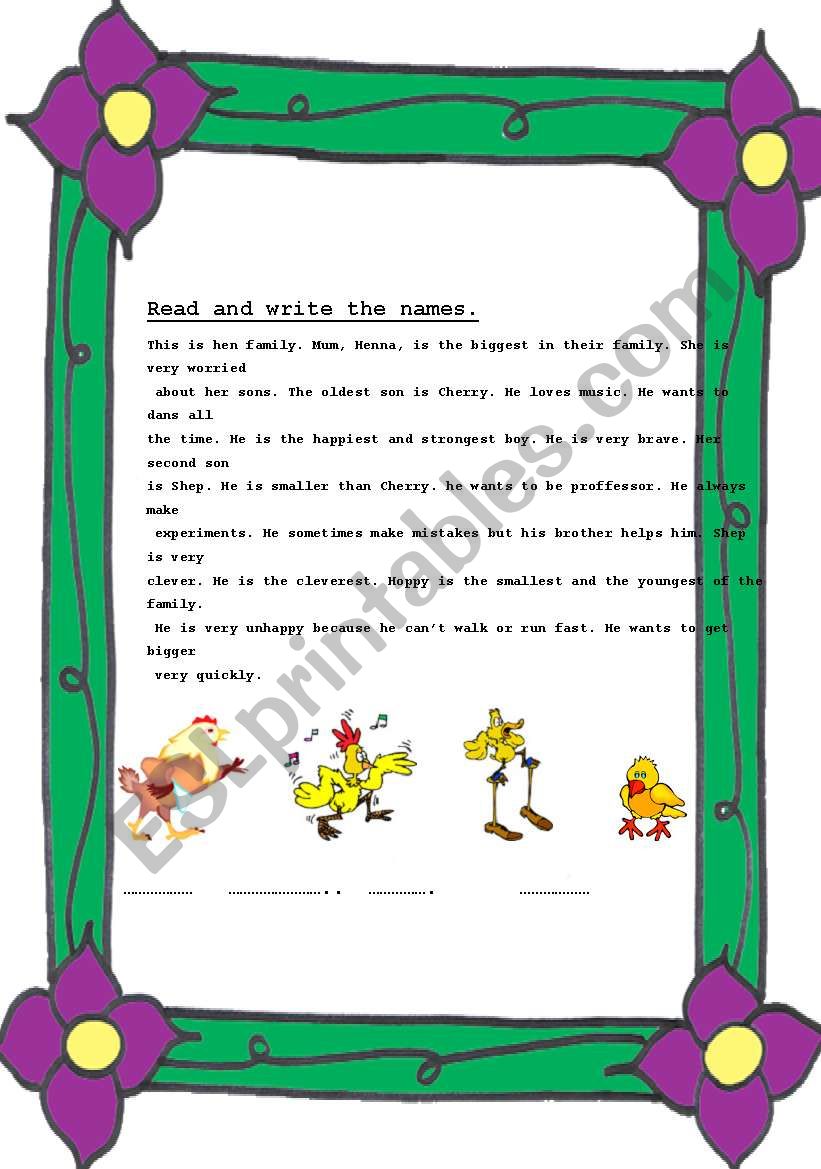 comparatives and superlatives worksheet