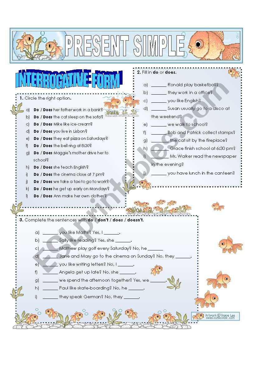 Interrogative Form