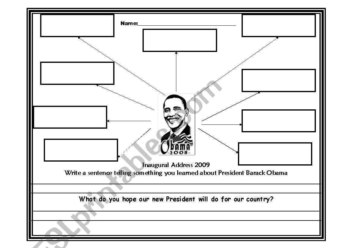 Barack Obama Graphic Organizer