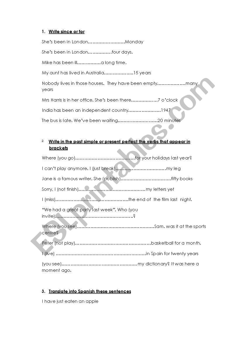 secondary education test worksheet