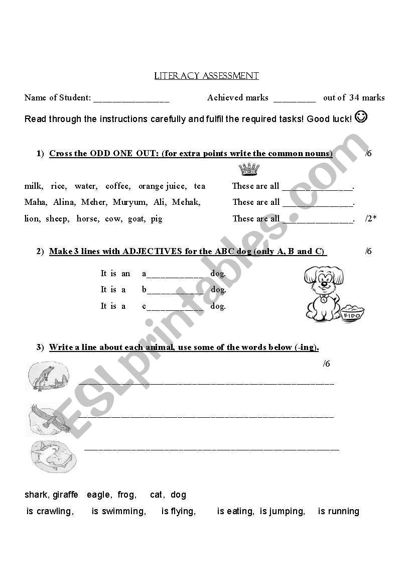 english-worksheets-test-ing-forms-adjectives-odd-one-out-comprehension-feelings