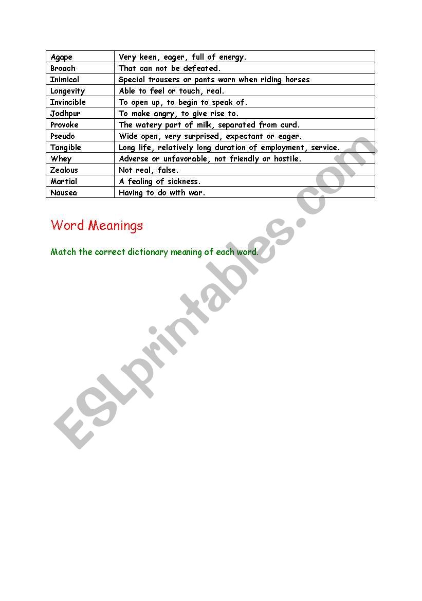 english-worksheets-words-meaning