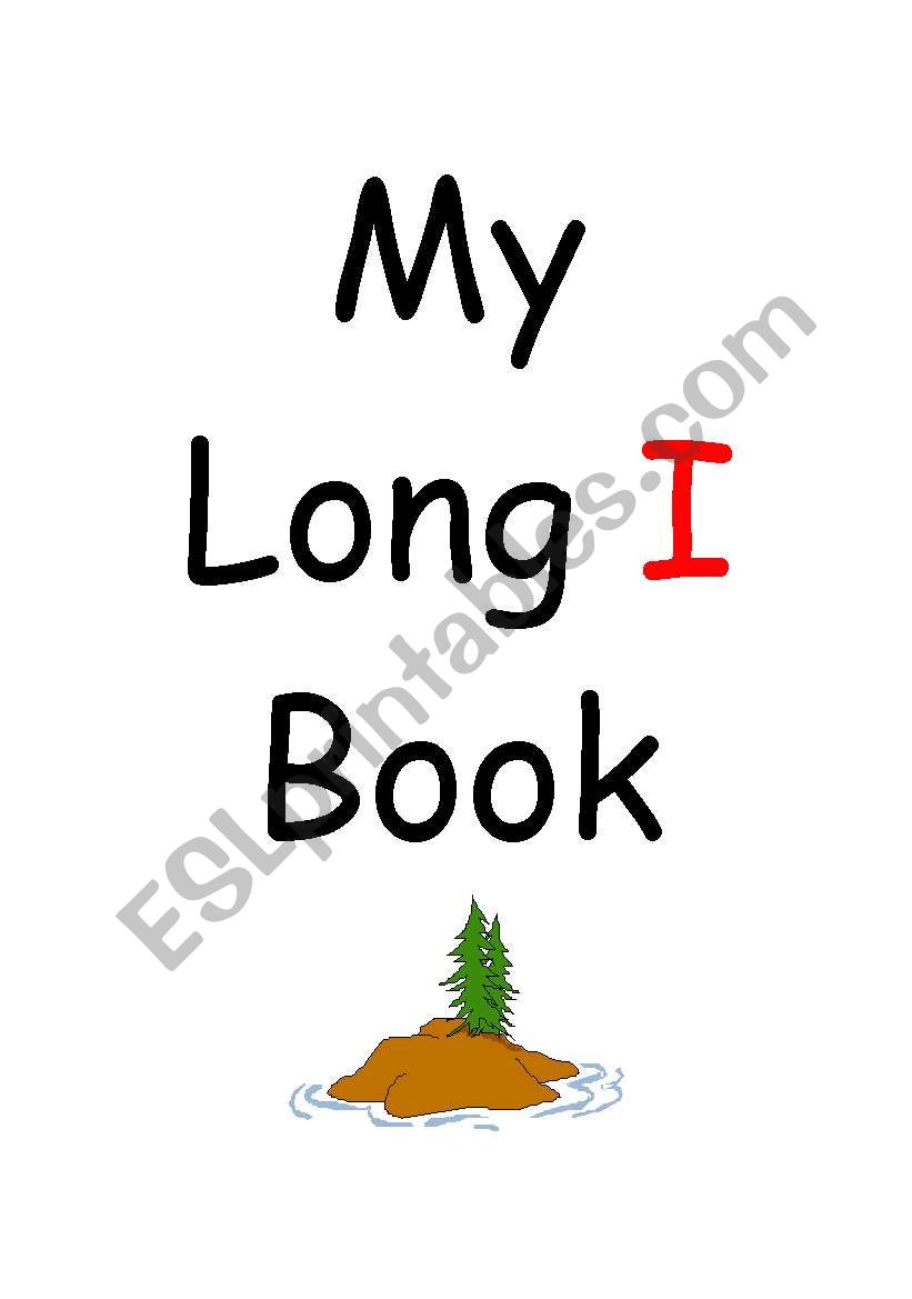my long I book worksheet