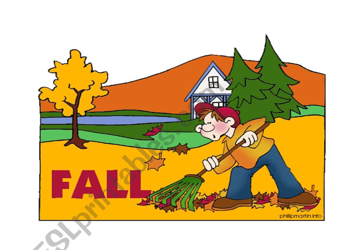 Seasons Fall worksheet