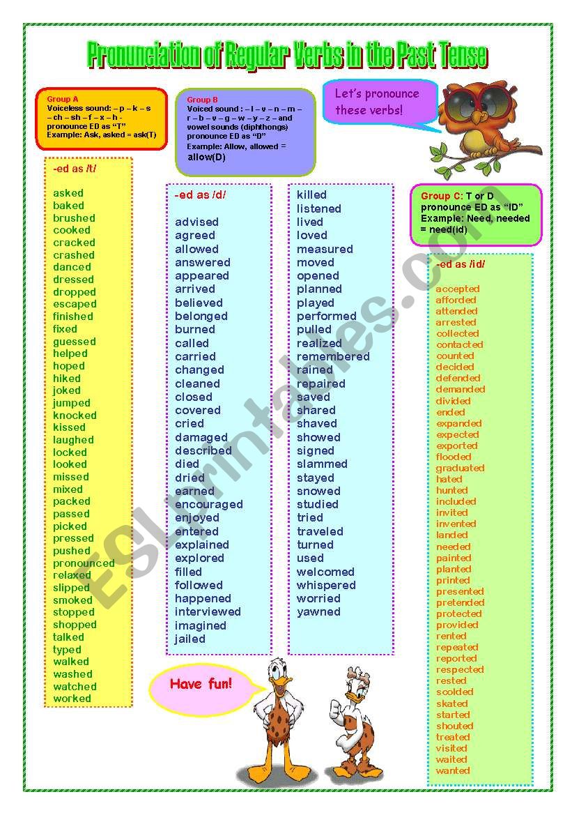 pronunciation-of-regular-verbs-in-the-past-esl-worksheet-by-julianayurika